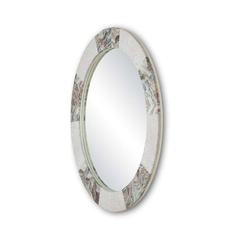 Blocked Marble Mirror