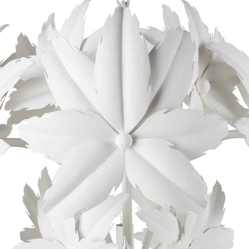 Swooping Floral Chandelier