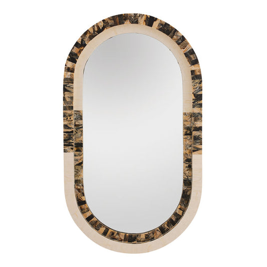 Duality Faux Horn Mirror