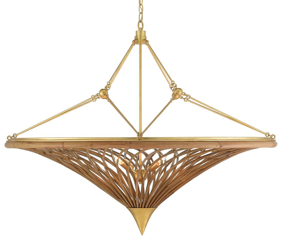 Gaborone Rattan Chandelier