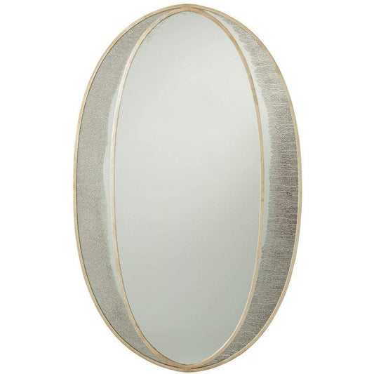 Oval Antique Mirror