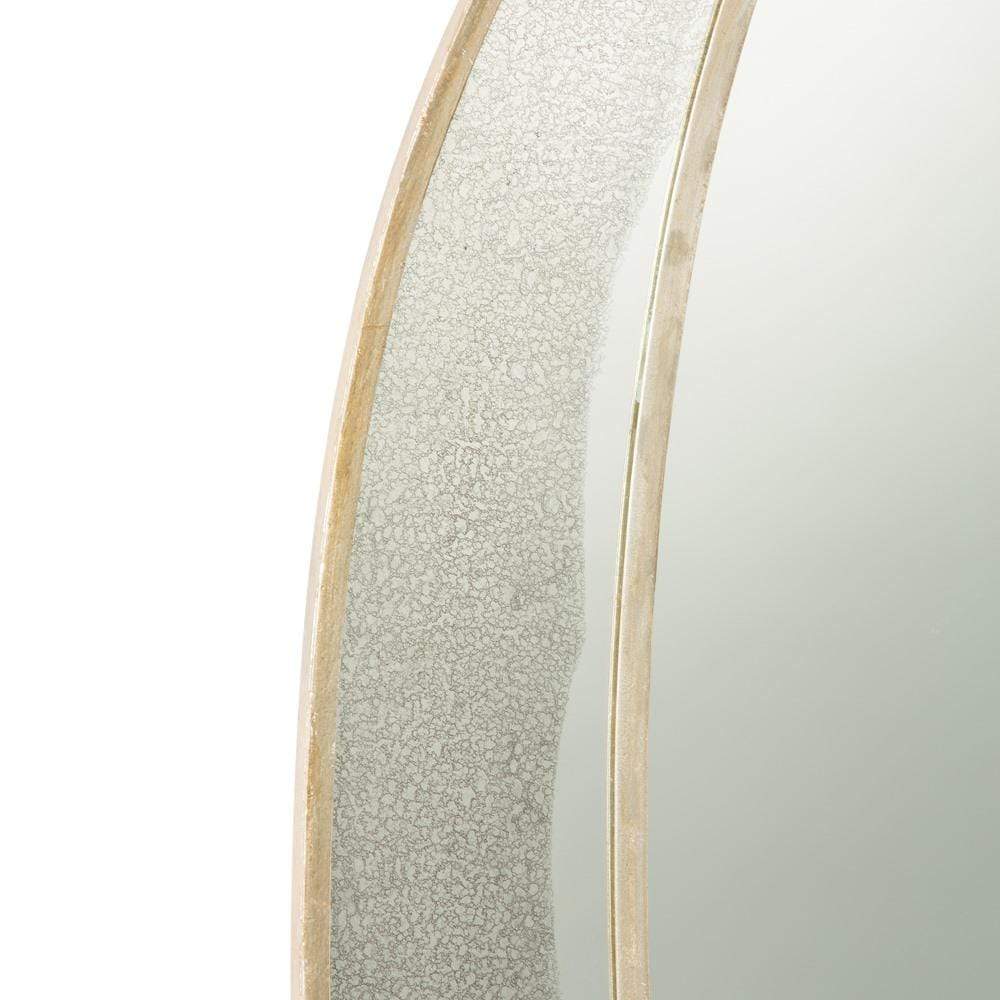 Oval Antique Mirror
