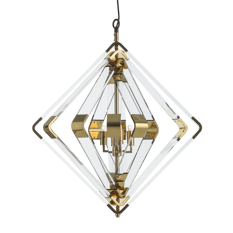 Acrylic Diamond Chandelier