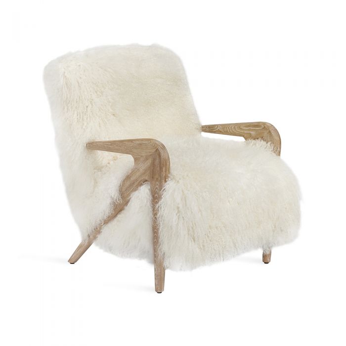 Audrey Sheepskin Lounge Chair