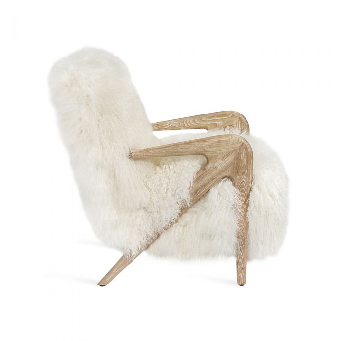 Audrey Sheepskin Lounge Chair