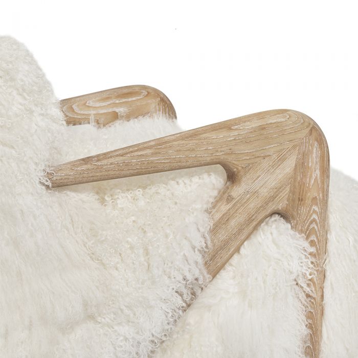 Audrey Sheepskin Lounge Chair