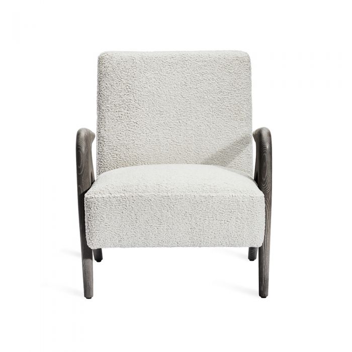 Audrey Faux Shearling Lounge Chair