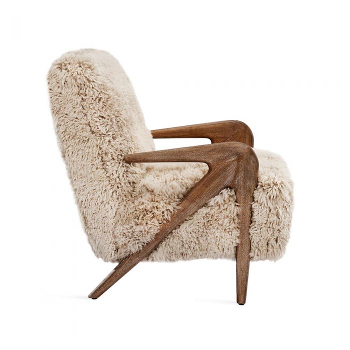 Audrey Sheepskin Lounge Chair