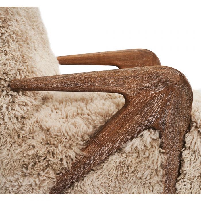 Audrey Sheepskin Lounge Chair