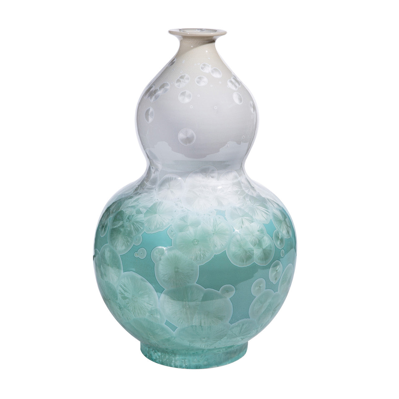 Crystal Shell Gourd Vase