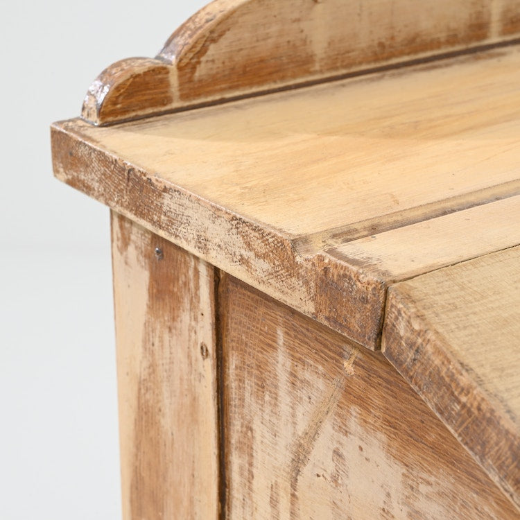 Oak Parisian Secretary Desk