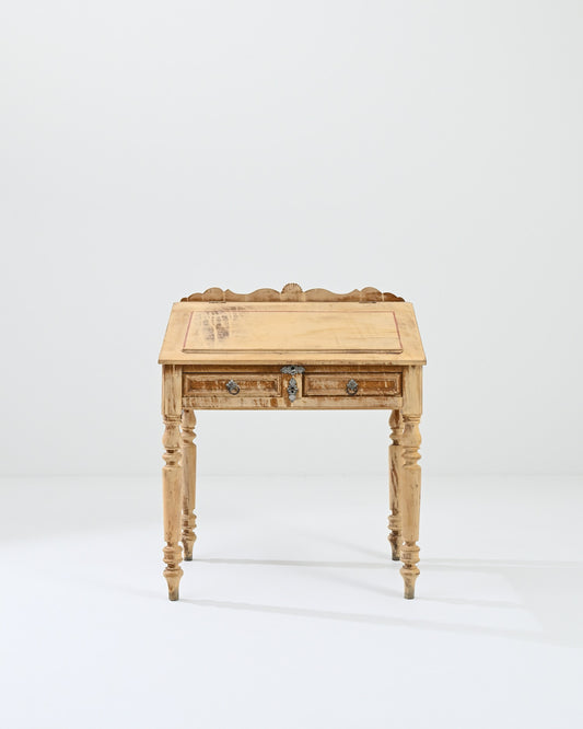 Oak Parisian Secretary Desk