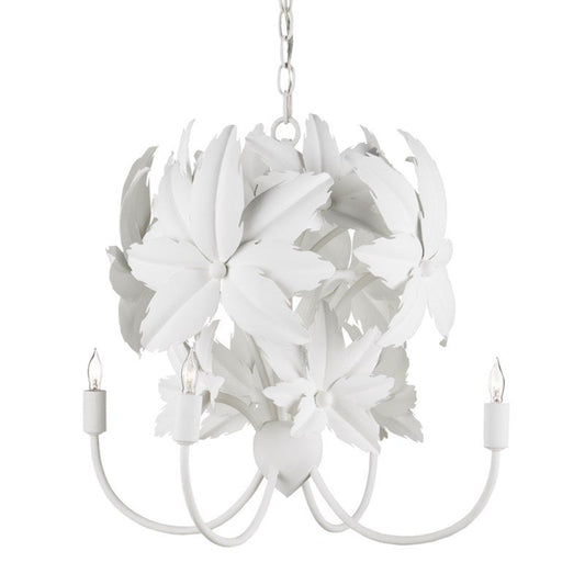 Swooping Floral Chandelier