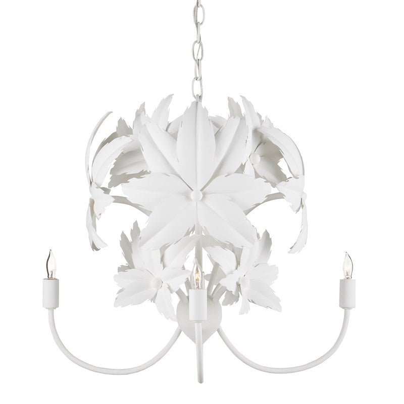 Swooping Floral Chandelier