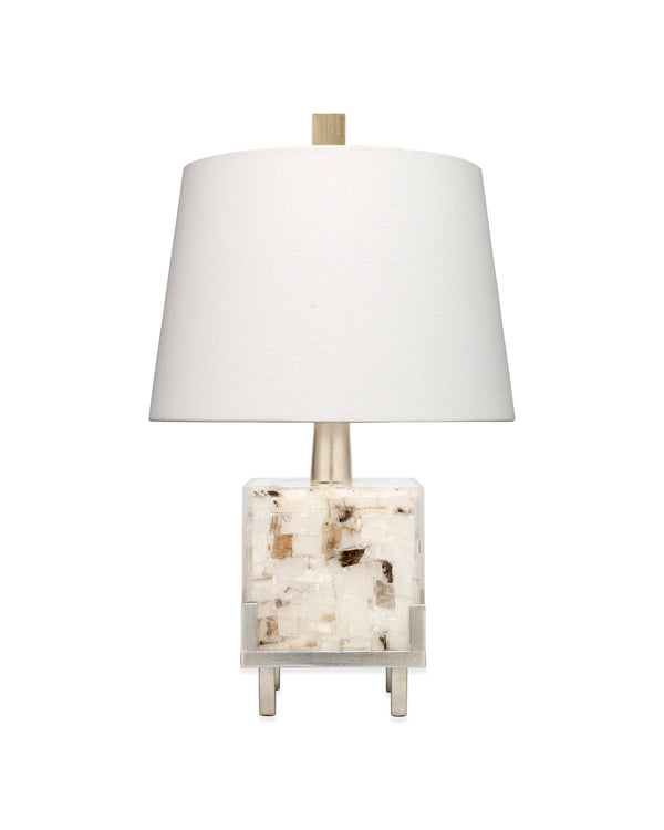 Jeweled Stone Table Lamp