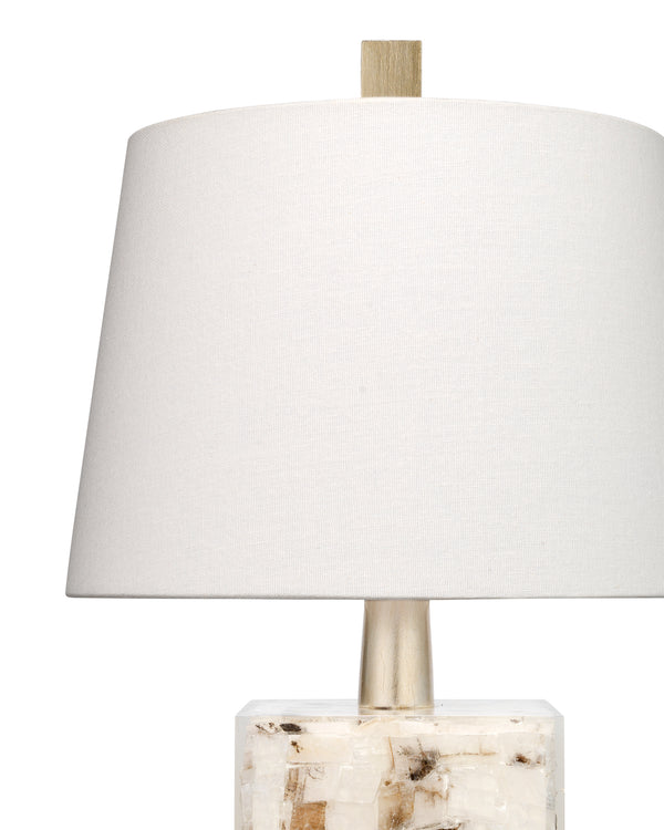 Jeweled Stone Table Lamp