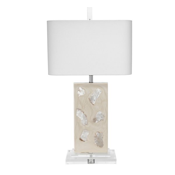 Encased Mica Table Lamp