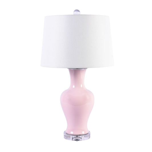 Blush Pink Fishtail Lamp