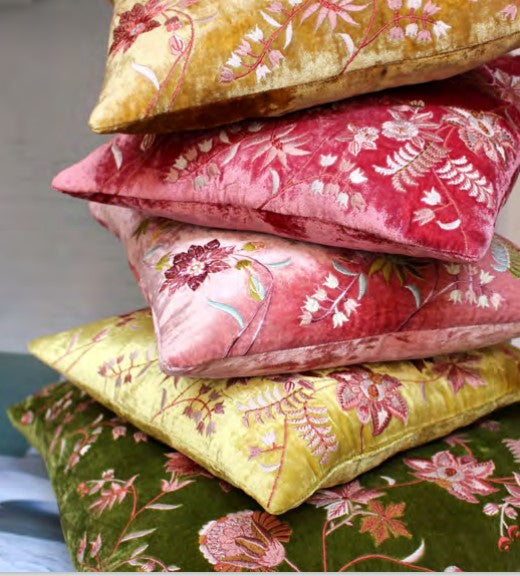 Mini Madame Bovary Embroidered Pillow