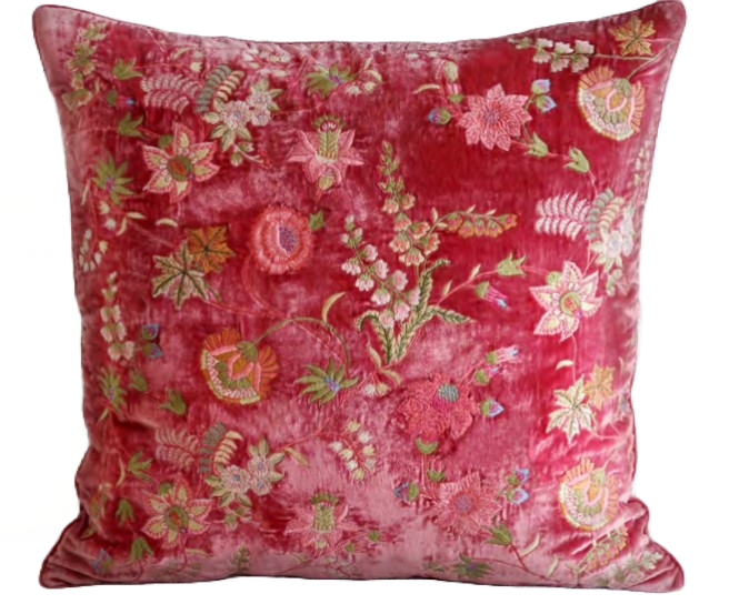 Mini Madame Bovary Embroidered Pillow