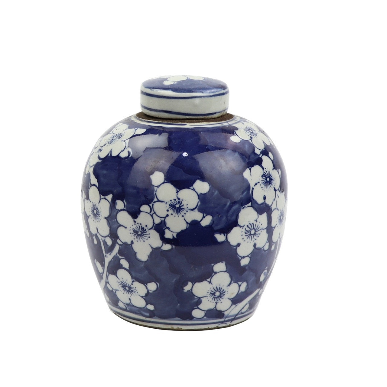 Blue Floral Mini Jars