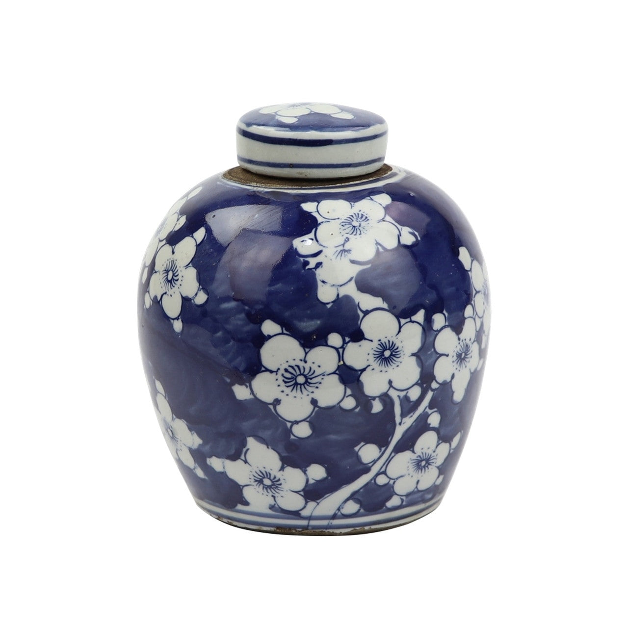 Blue Floral Mini Jars