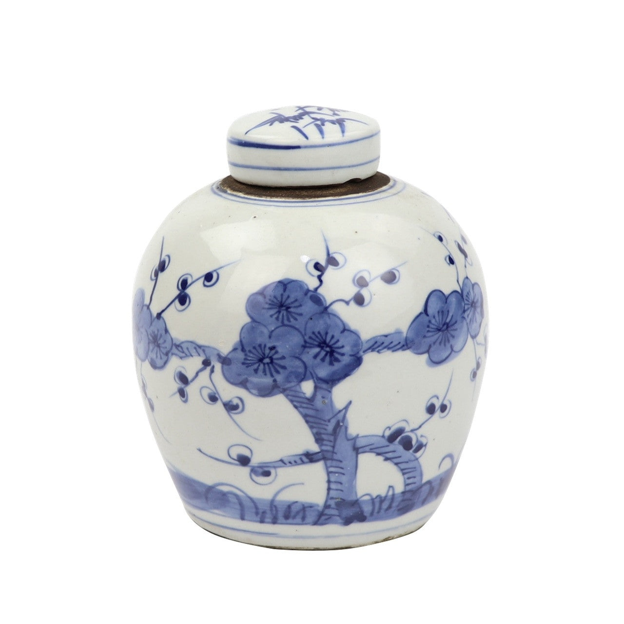 Blue Floral Mini Jars