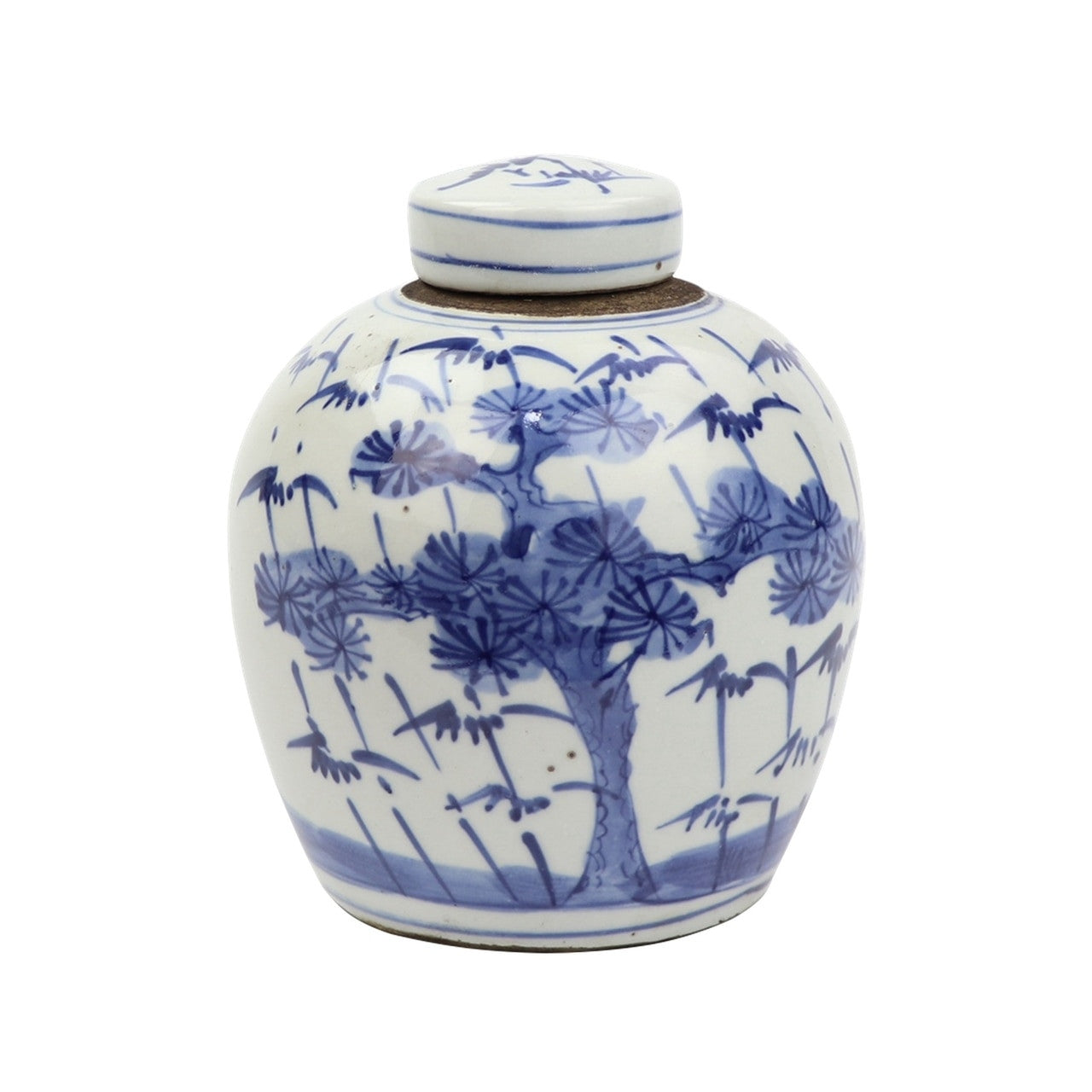 Blue Floral Mini Jars