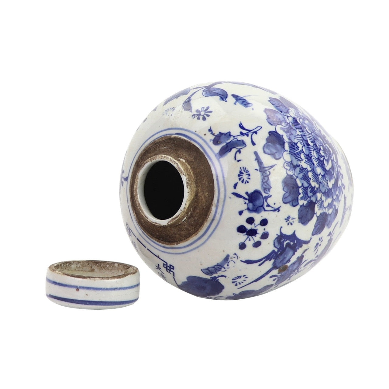 Blue Floral Mini Jars