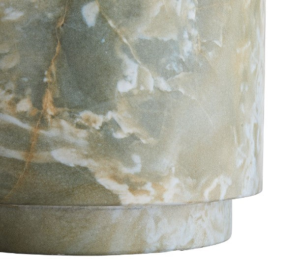 Faux Jade Accent Table