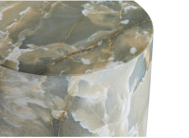 Faux Jade Accent Table