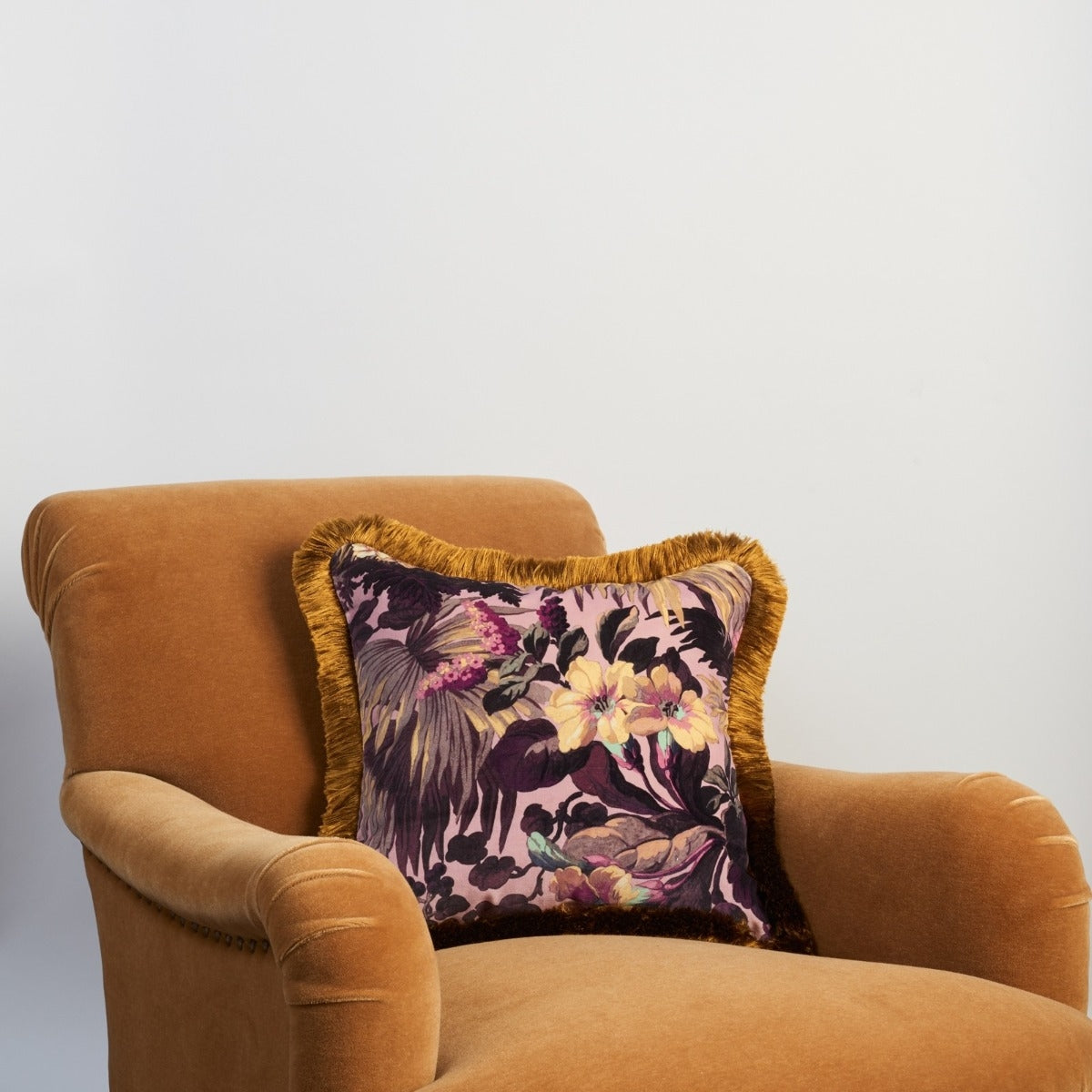 Limerance Fridged Velvet Pillow