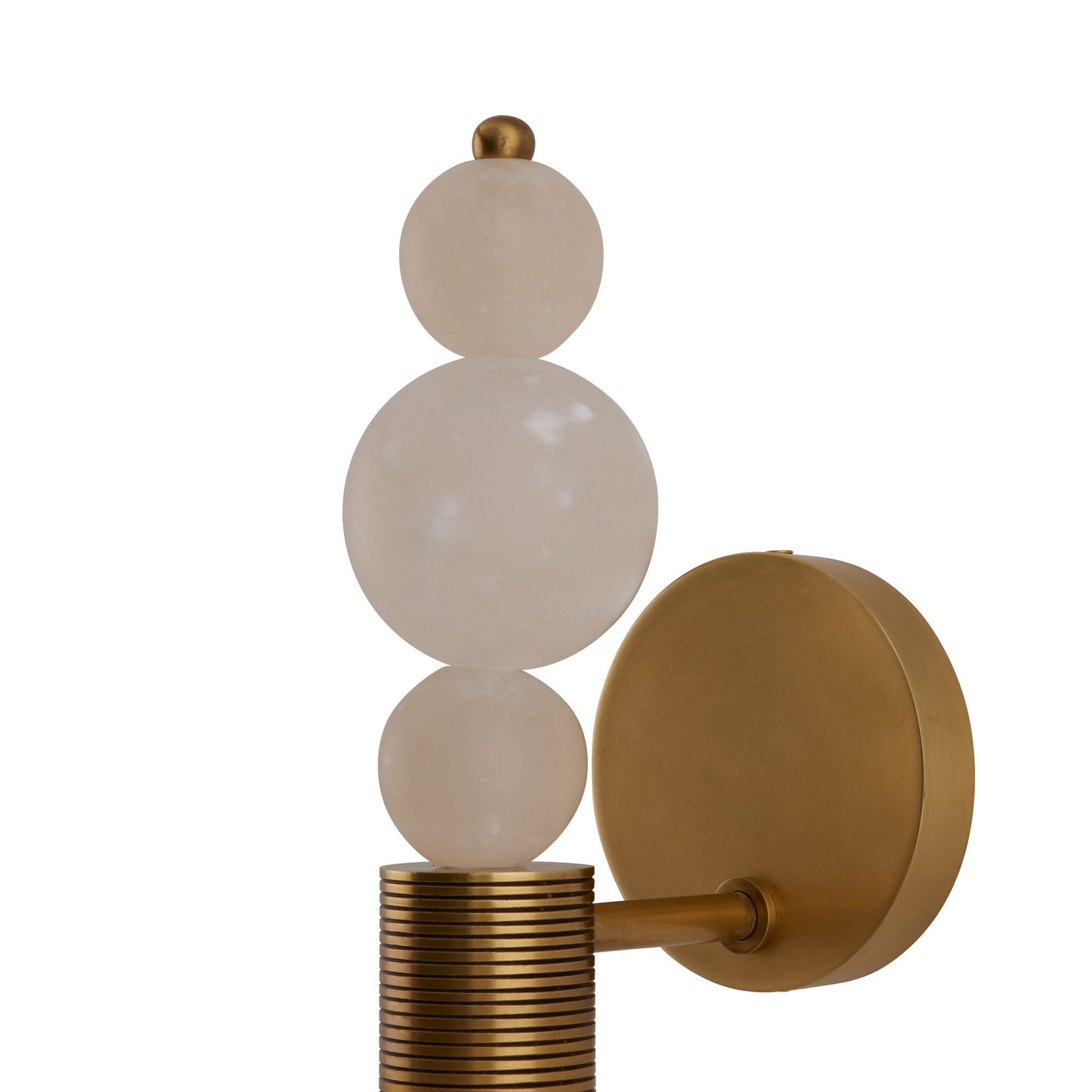 Stacked Alabaster Wall Sconce