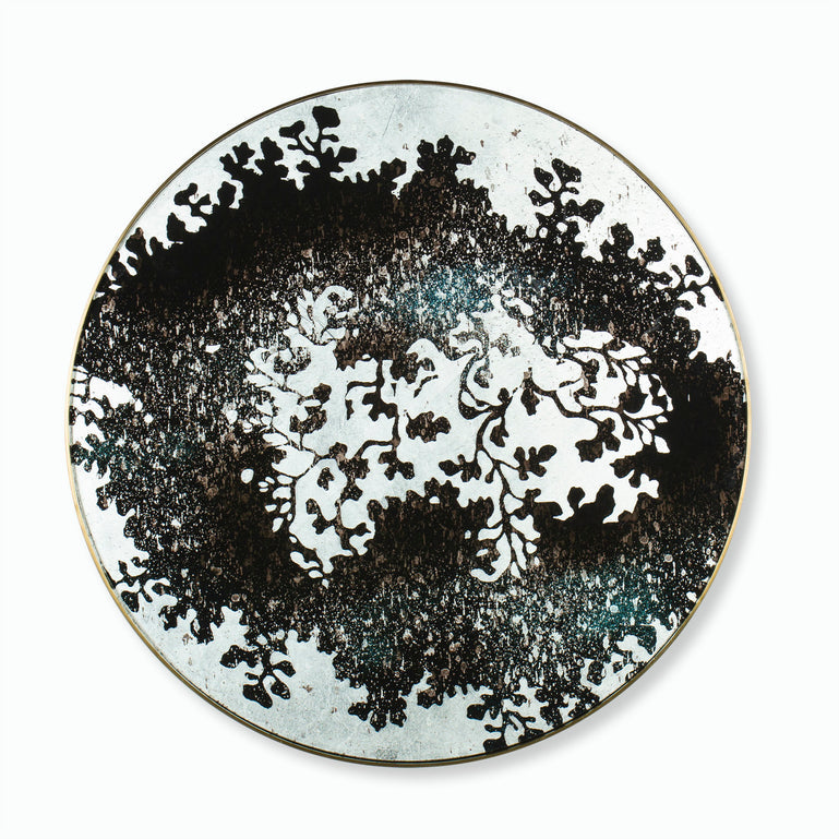 Sliver Leaf Floral Art